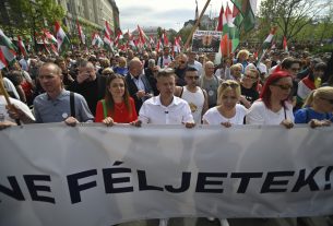 Magyar Péter nemzeti menet