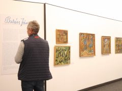 Szeged, Balázs János, roma festő, kiállítás, Fekete Ház, kultura, művészet, múzeum