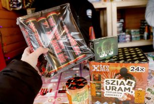 Szeged, tűzijáték, árusítás, Szabadkai út, Lidl parkoló, szilveszter